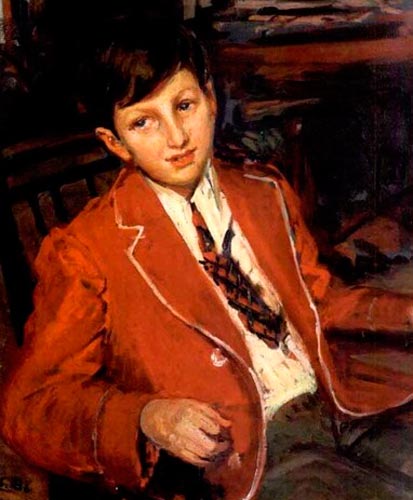 Jeune garçon à la veste rouge (Мальчик в красной куртке), 1932