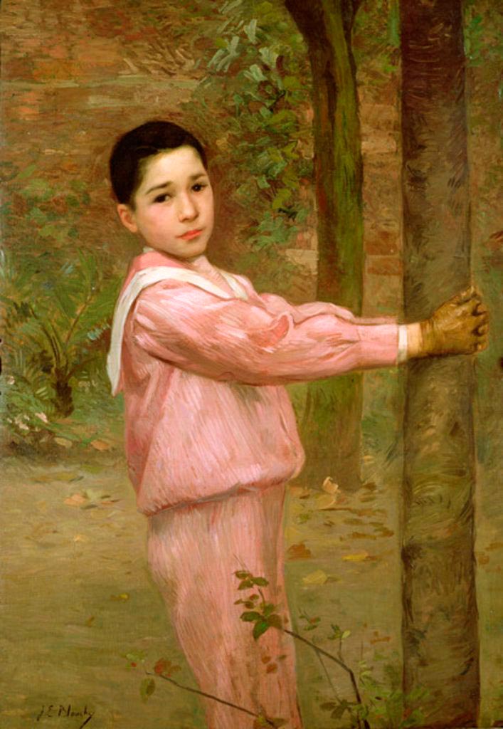 Portrait of a boy in a pink sailor suit (Портрет мальчика в розовой матроске)