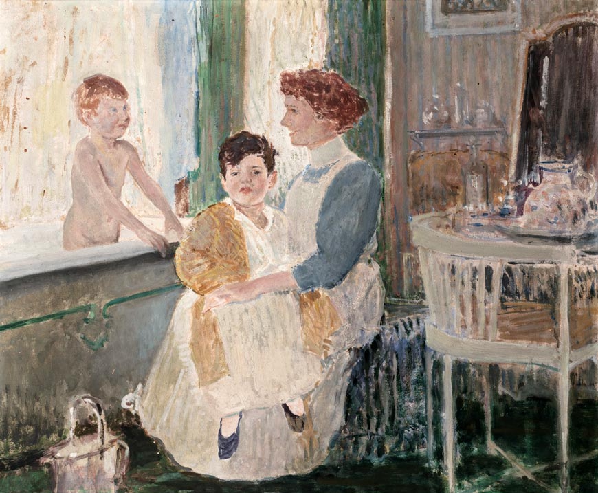 Portrait of doctor Meuriot's children / After the bath (Портрет детей доктора Мейрио / После бани)