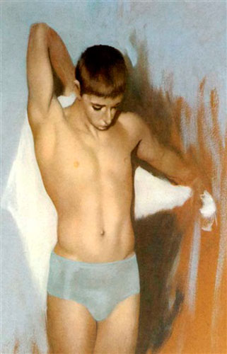 The swimmer (Пловец), 1962