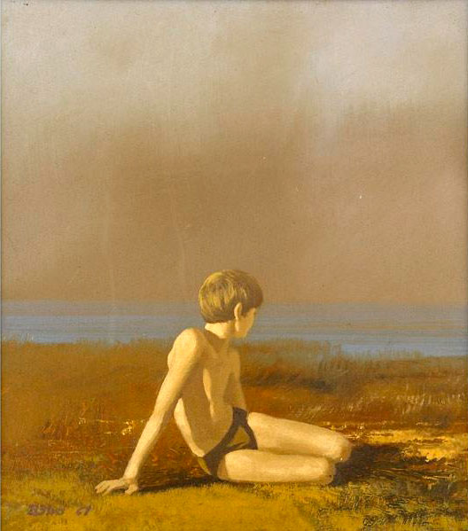 Boy on Beach (Мальчик на пляже), 1969