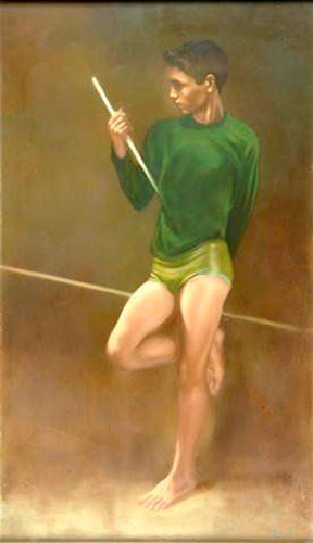 Green Figure (Фигура в зелёном), 1960