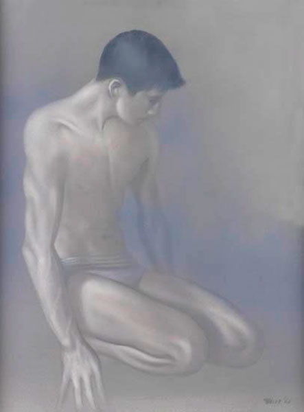 Kneeling Boy (Коленопреклонённый мальчик), 1968