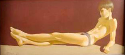 Portrait of a reclining (Портрет полулежащего), 1971