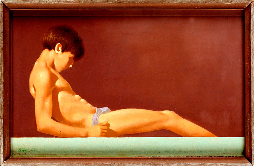 Reclining Boy (Полулежащий мальчик), 1968