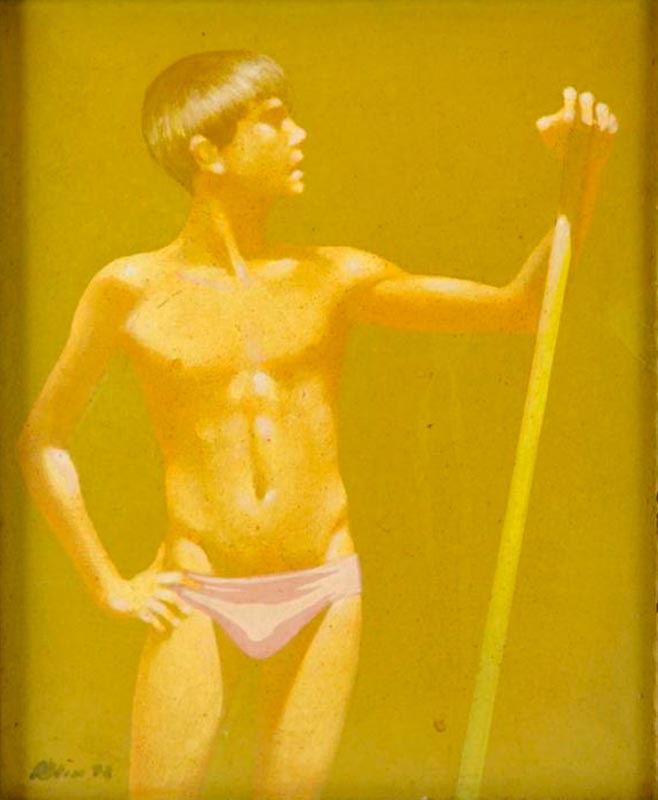 Resting Boy with Staff (Отдыхающий мальчик с посохом), 1973