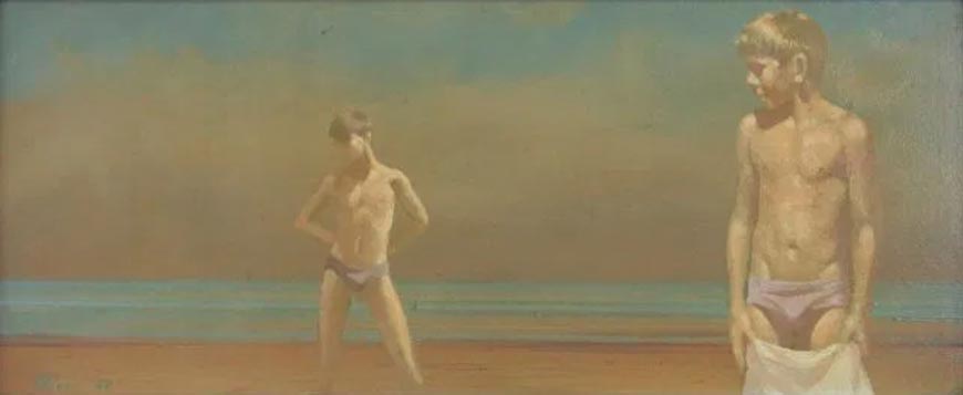 Boys at the Beach (Мальчики на пляже)