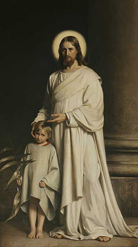 Christ Blessing the Little Child (Иисус, благословляющий ребёнка), 1873