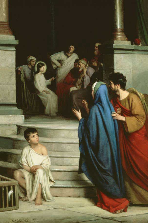 The Twelve-year-old Jesus in the Temple (12-ти летний Иисус в храме), 1869