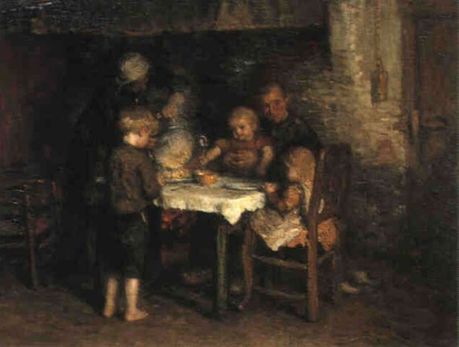 Supper in the Cottage (Ужин в коттедже)