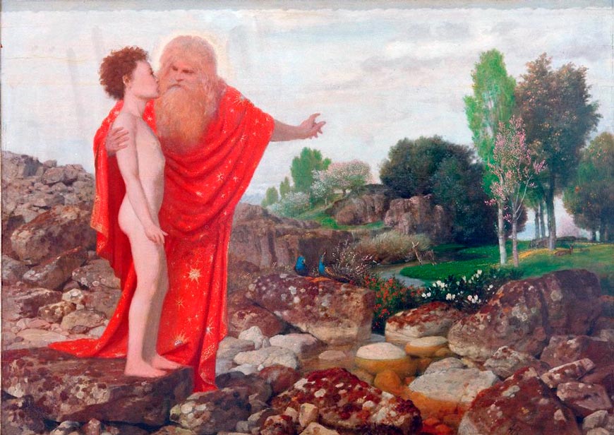 God shows Adam Paradise (Бог-Отец Показывает Рай Адаму), 1897