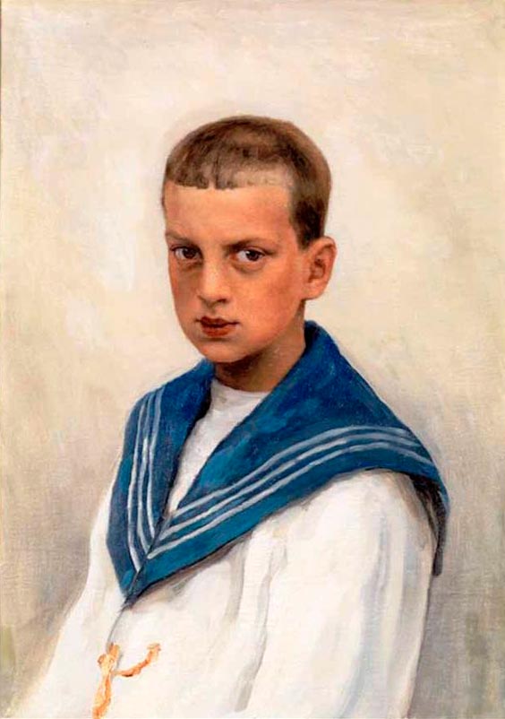 Портрет Великого князя Дмитрия Павловича Романова (Portrait of Grand Duke Dmitry Pavlovich Romanov), 1902