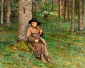 Boy in a Forest