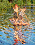 Children on a Raft