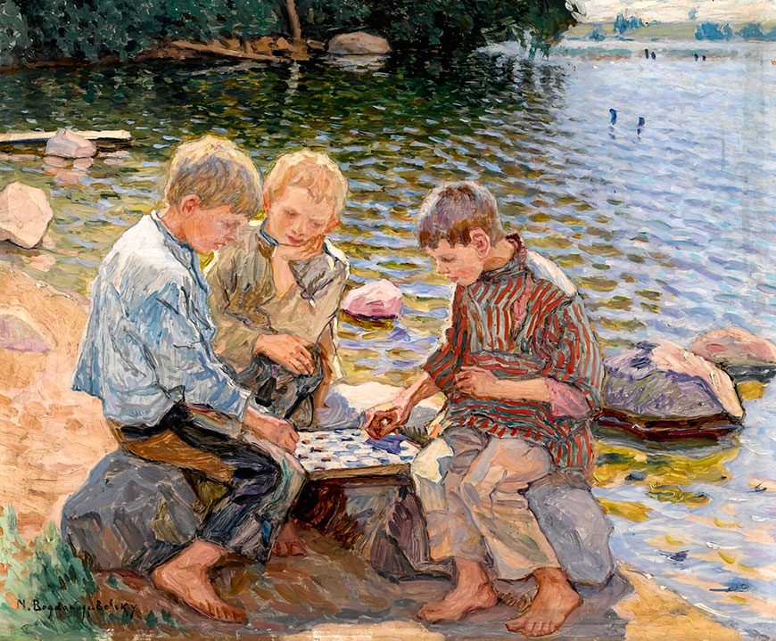 На берегу озера (On the bank of the lake), 1932