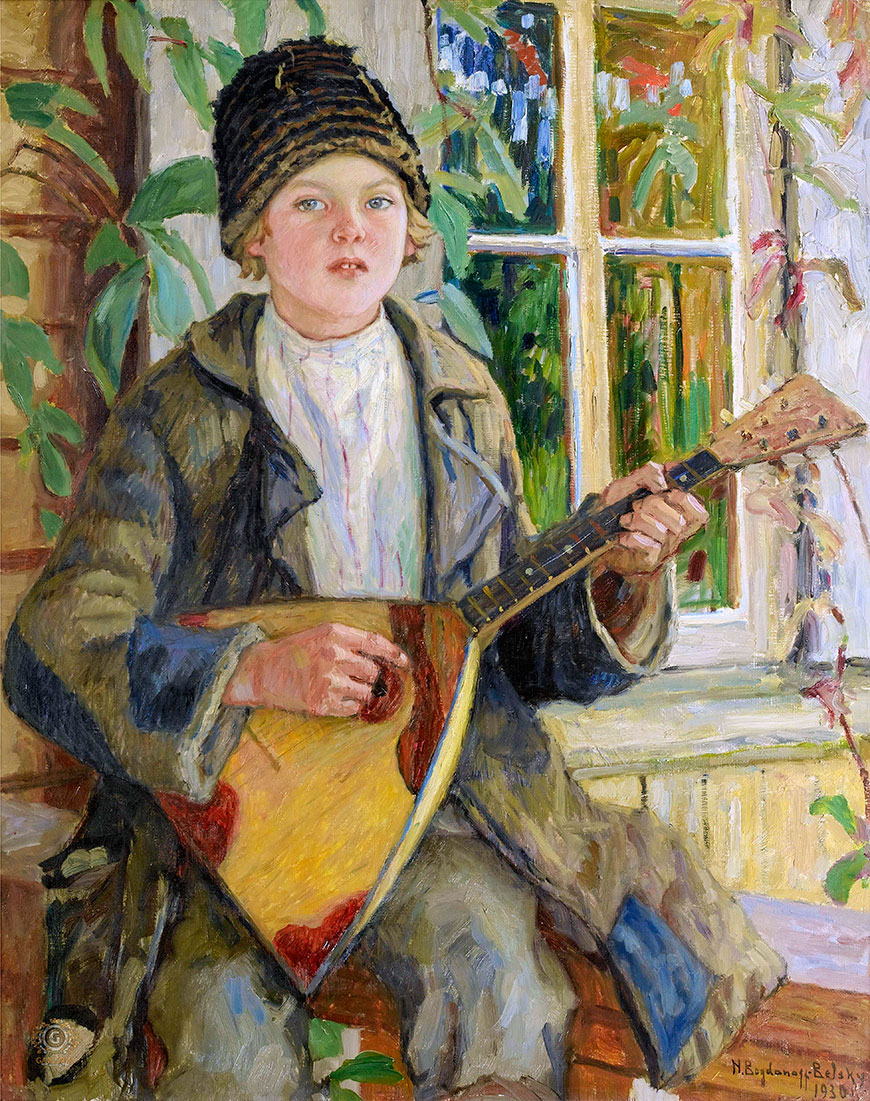 Maльчик c бaлaлaйкoй (Balalaika Player), 1930