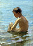 Boy in water