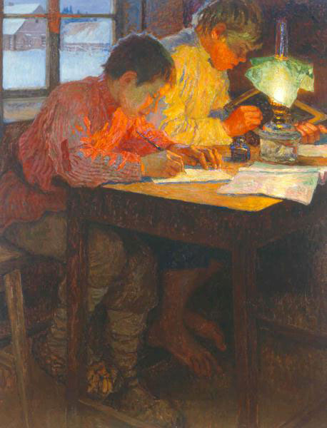 Делают домашнее задание (Homework), 1900-1910