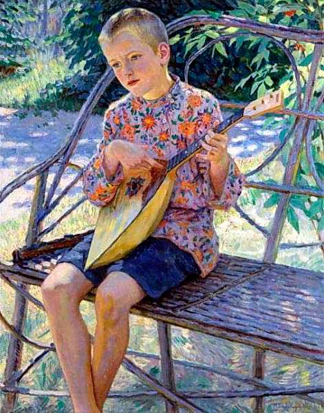 Пopтpeт cынa xудoжникa, Kлaуca Экxapтa (Portrait of the Artist's son, Klaus Ekhardt), 1931