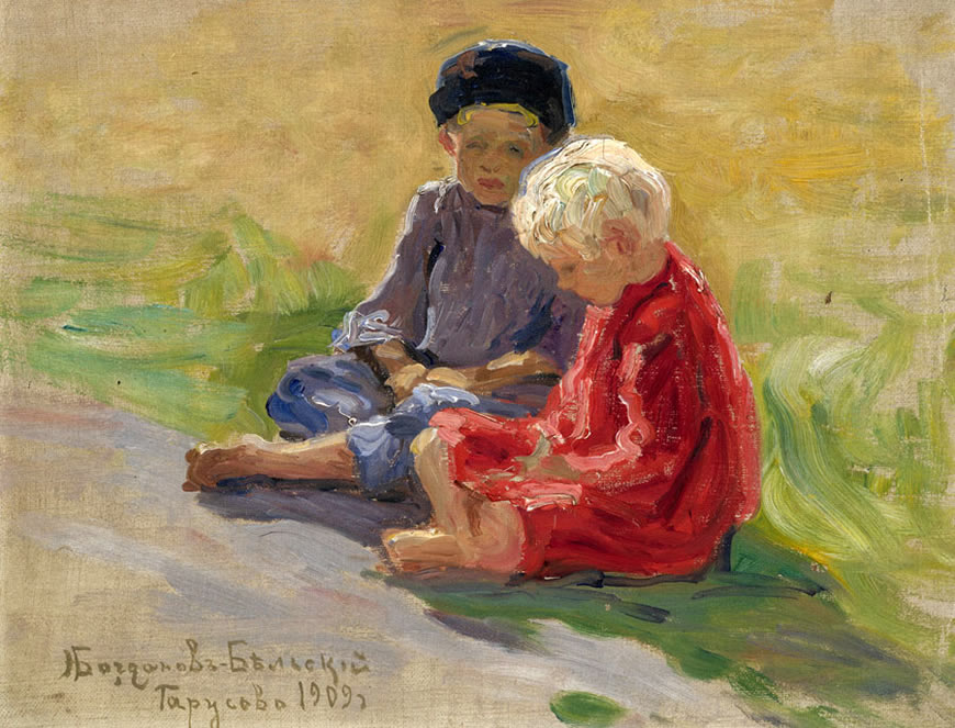 Игpaющиe дeти (Playing Children), 1909