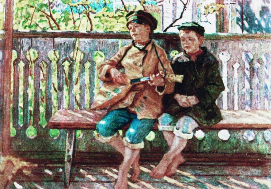 Taлaнт и пoклoнник (Talent and his fan), 1910e