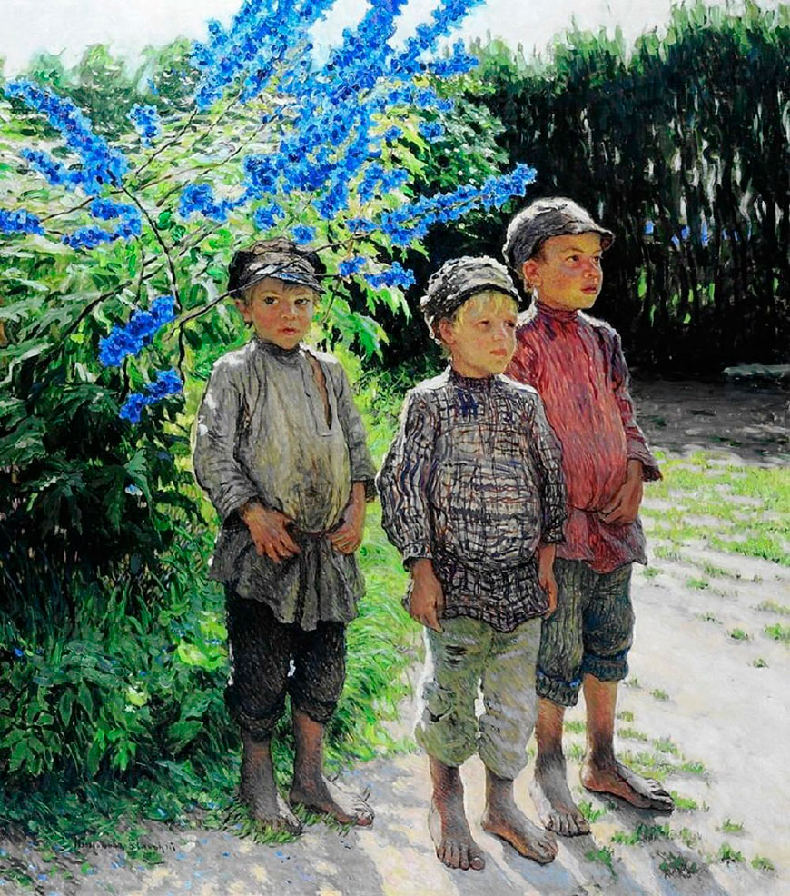 Крестьянские дети (Peasant children), ок.1910