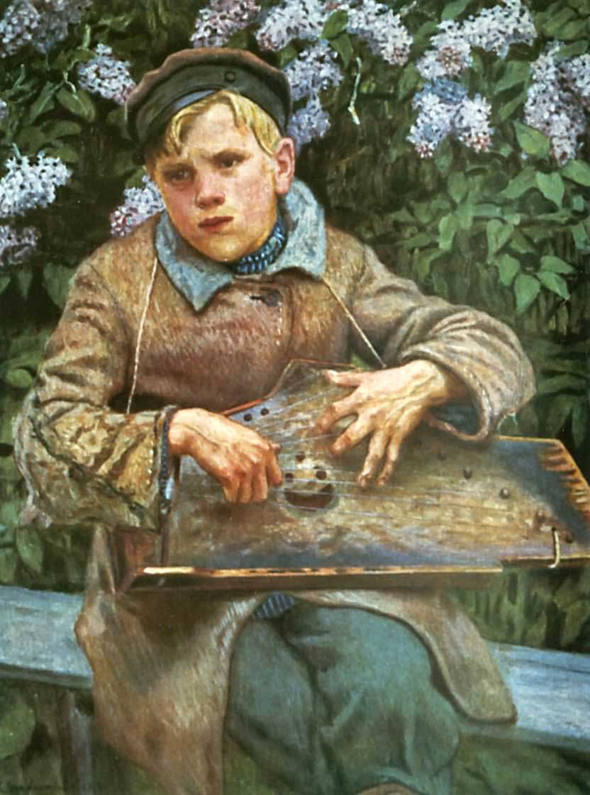 Юный музыкант (The young musician), 1920e