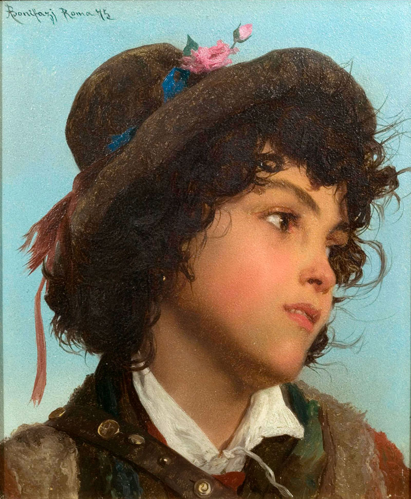 Head of an Italian Boy (Голова итальянского мальчика), 1875