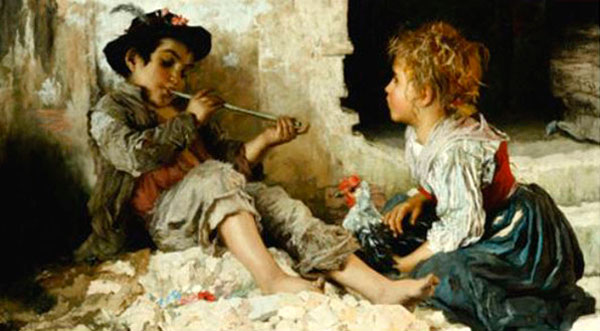 A captivated audience (Зачарованная аудитория), 1876