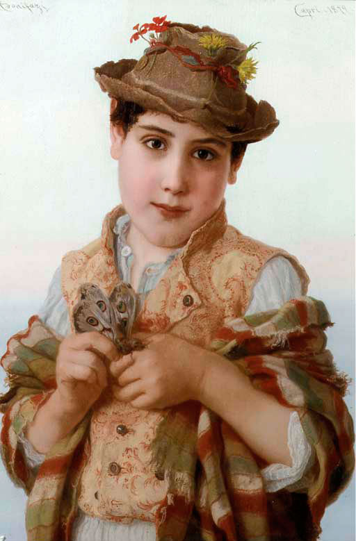 The butterfly boy (Мальчик-бабочка), 1879