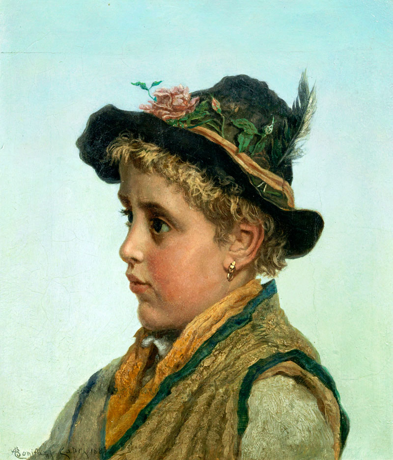 A Capri boy (Мальчик с Капри), 1883