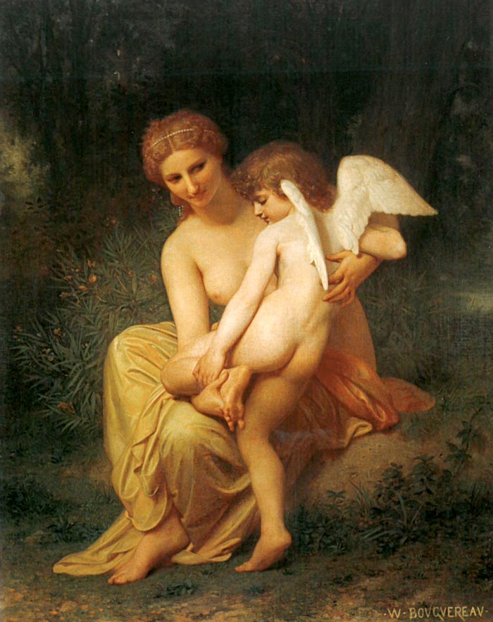 Wounded Cupid (Раненый Купидон / Раненая любовь), 1857