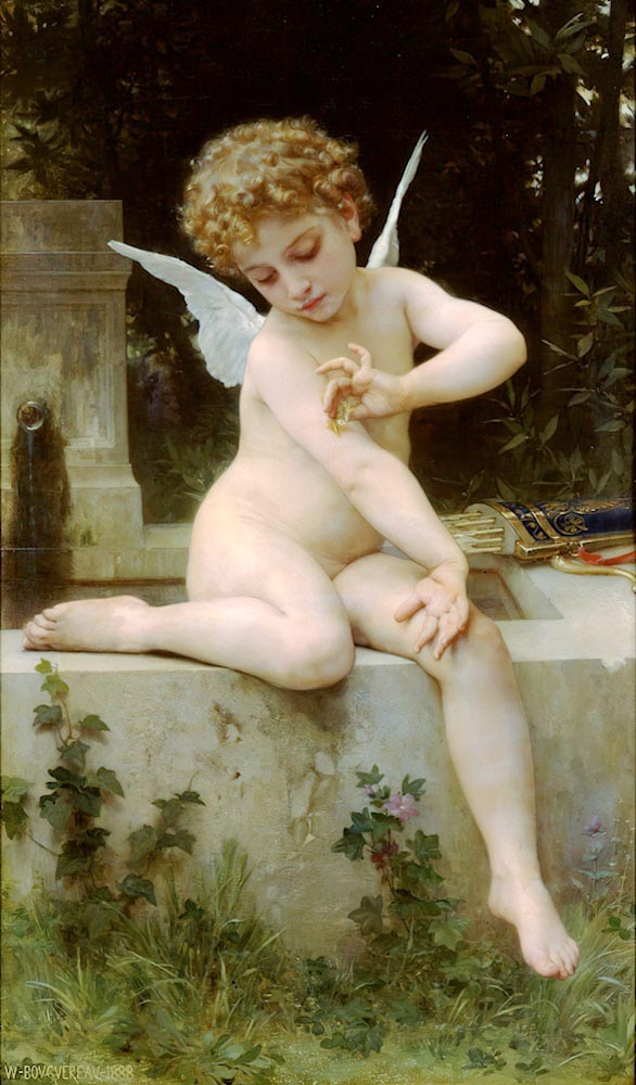 L'Amour au Papillon (Любовь / Амур с бабочкой), 1888
