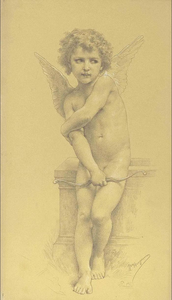 Cupid with his Bow (Купидон с луком)