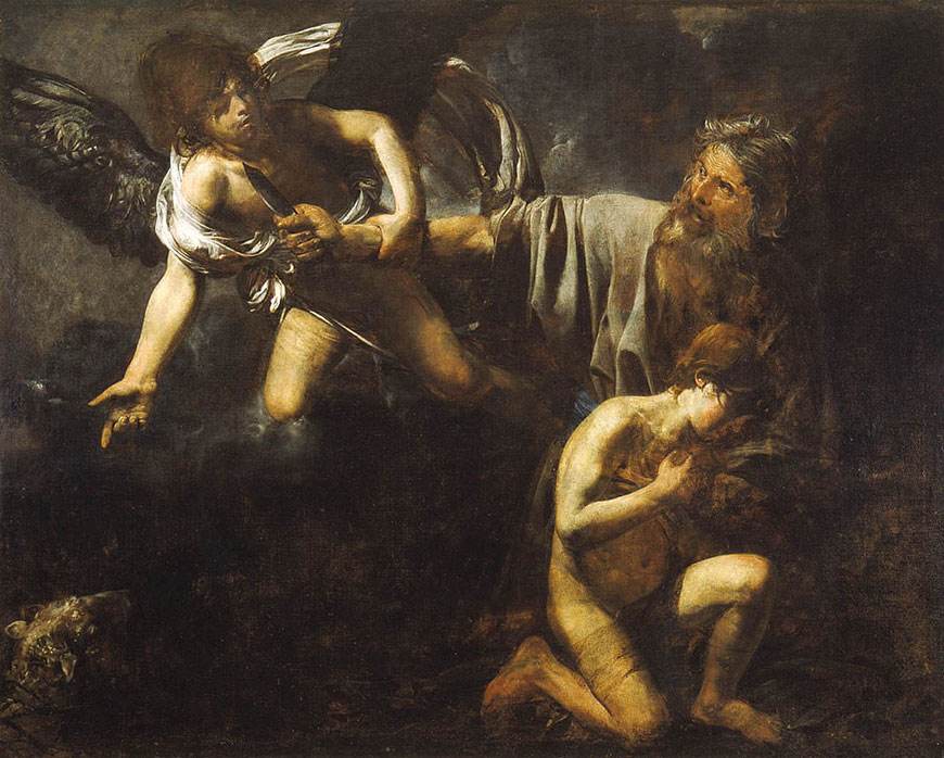 Abraham Sacrificing Isaac (Авраам приносит в жертву Исаака), c.1630-1631