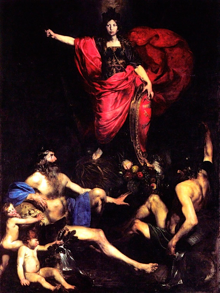 Allegory of Italy (Аллегория Италии), c.1627-1628