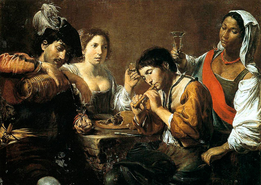 Musicians and Drinkers (Музыканты и выпивохи), c.1625