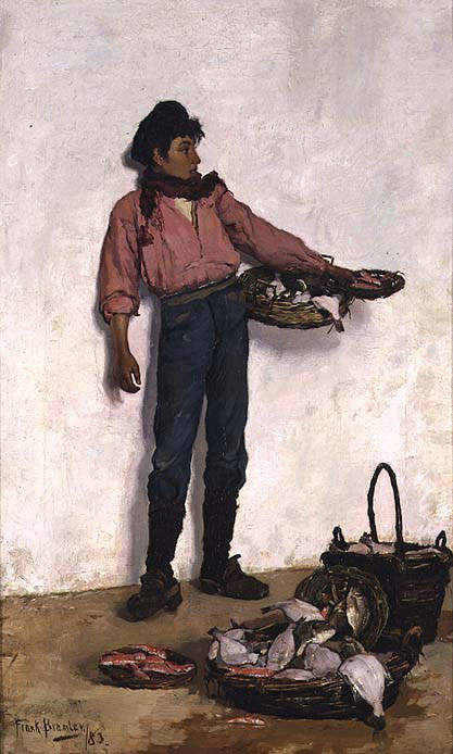 Neapolitan Fisher Boy (Неаполитанский мальчик-рыбак), c.1883