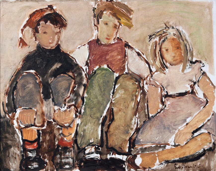 Barnporträtt (Детский портрет), 1954