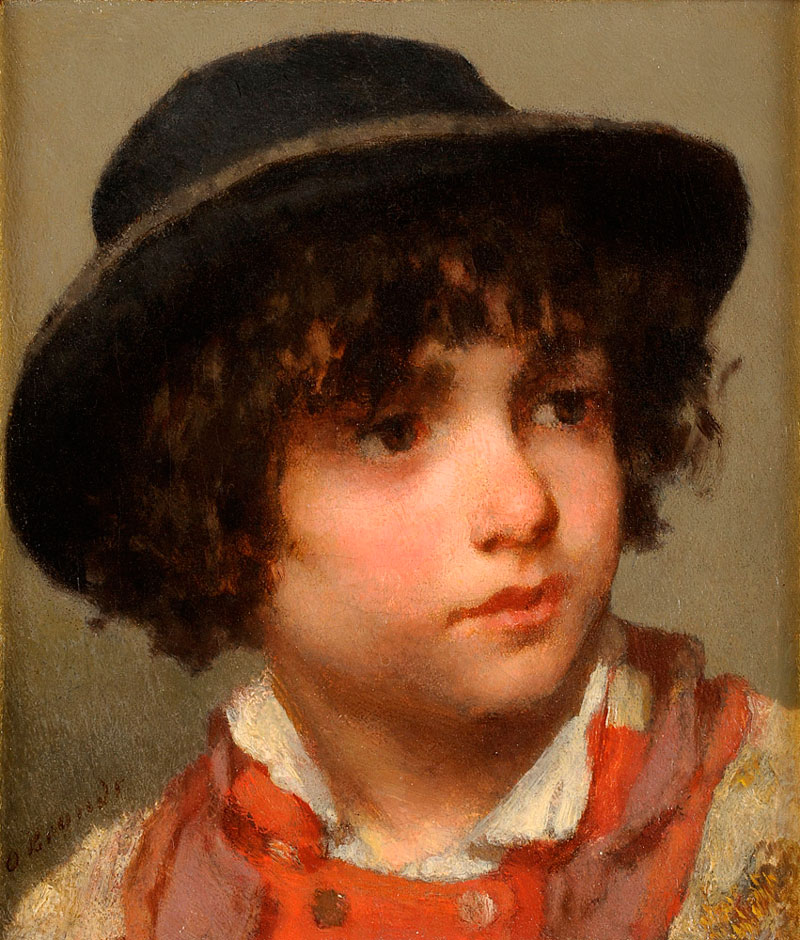 Kinderportrait (Портрет ребёнка), c.1892