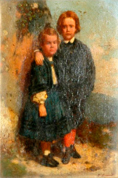 Portrait of two children (Портрет двух детей)