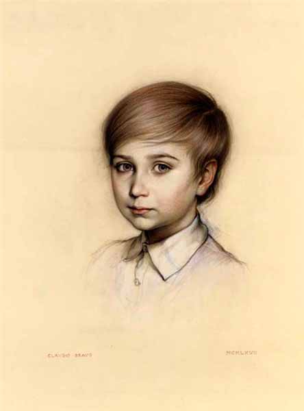 Portrait of boy (Портрет мальчика), 1967