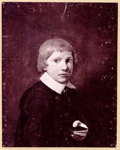 Portrait of a boy aged seven holding a book (Портрет семилетнего мальчика с книгой), 1650