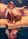 «THE ADVENTURES OF HUCKLEBERRY FINN / ПРИКЛЮЧЕНИЯ ГЕККЕЛЬБЕРРИ ФИННА» by Mark Twain, 1923