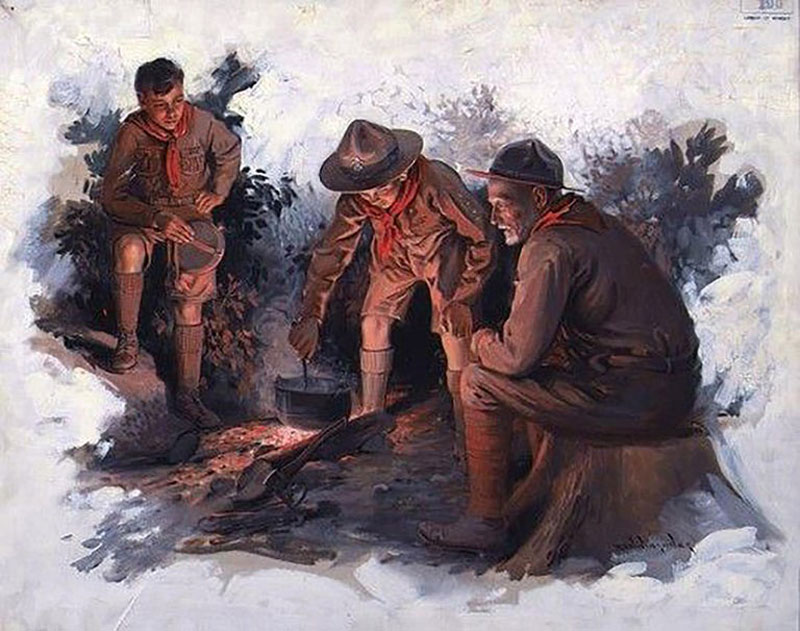 Dan Beard Gives Some Good Advice (Бородатый Дэн советует), 1925