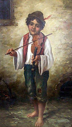 Boy With Violin (Мальчик со скрипкой)