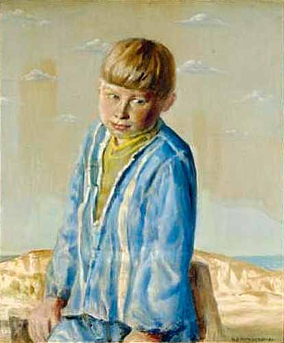 Portrait of a young boy (Портрет мальчика), 1970