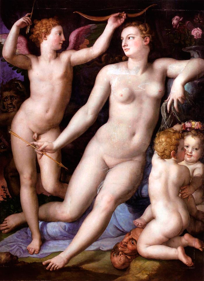 Venus, Cupid and Envy (Венера, Купидон и Зависть), 1548-1550