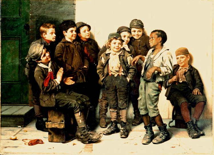 The Street Dance (Уличный танец), 1883