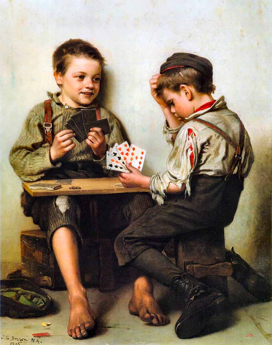 Bluffing (Блеф), 1885